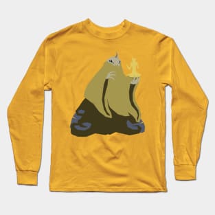 Low Poly Bograk, God of Light Long Sleeve T-Shirt